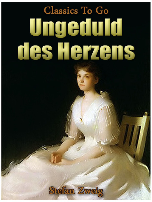 Cover image for Ungeduld des Herzens